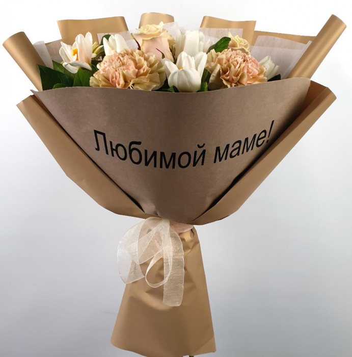 Купить цветы для мамы в Москве недорого с доставкой
