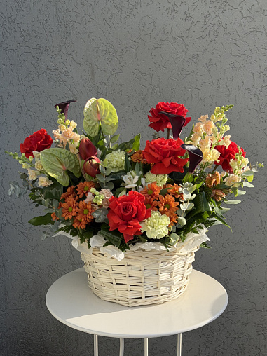 Композиция в корзине 454