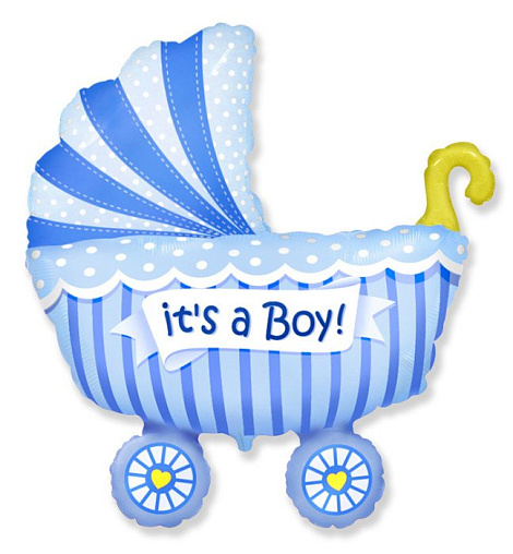 Шар Коляска It's a Boy