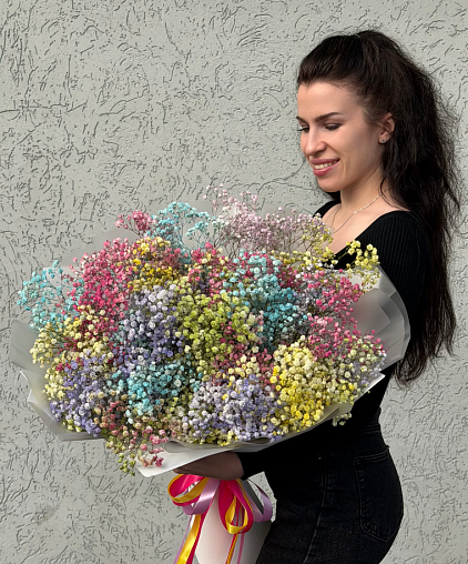 Букет 851 из 17 гипсофил