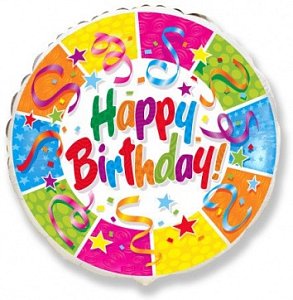 Шар Happy Birthday