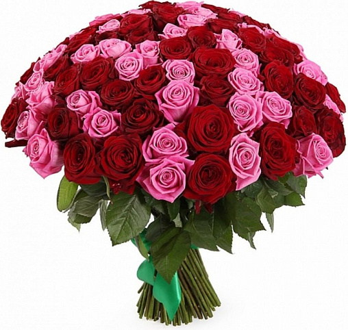 Букет 210 / 101 роза Составлен из: Розы российские в интернет-магазине «Букет Юг»